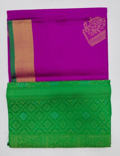 SOFT SILK SAREE WITH BLOUSE