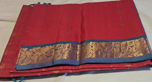 SOFT SILK SAREE WITH BLOUSE