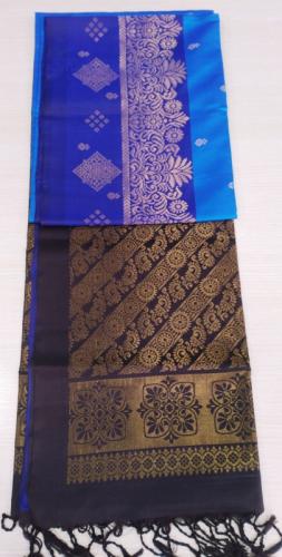 SOFT SILK SAREE WITH BLOUSE