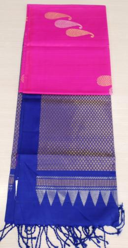 SOFT SILK SAREE WITH BLOUSE