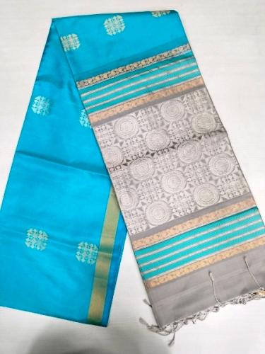 SOFT SILK SAREE WITH BLOUSE