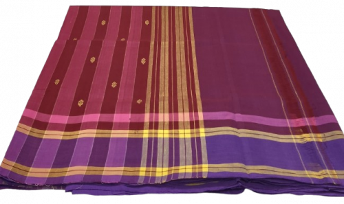 ARUPPUKOTTAI 60S COTTON SAREES WITH BLOUSE