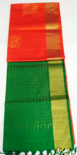 SOFT SILK SAREE WITH BLOUSE