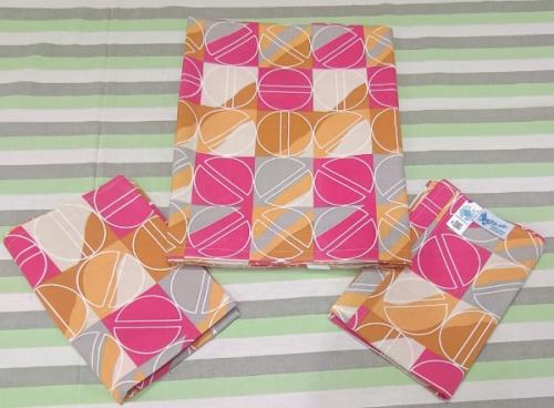 BEDSHEET ERODE AHEMADHABAD PRINT 60X90 2 PILLOW COVER