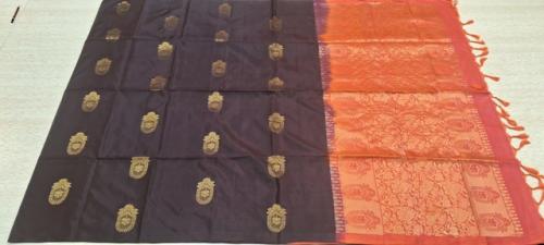 SOFT SILK SAREE WITH BLOUSE