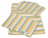 BEDSHEET STRIPE 90X108 2 PILLOW COVER