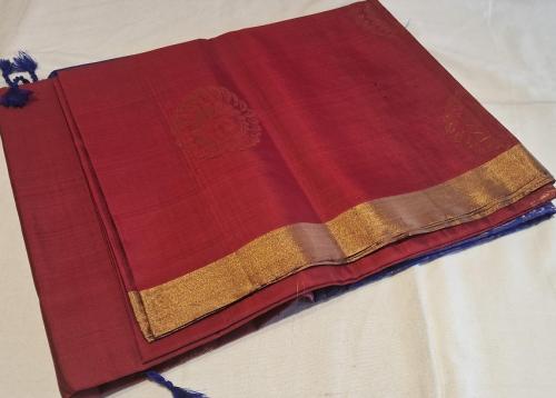 SOFT SILK SAREE WITH BLOUSE