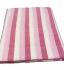 BEDSHEET STRIPE 90X108 2 PILLOW COVER