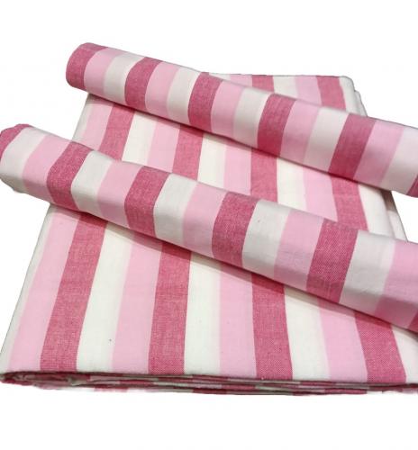 BEDSHEET STRIPE 90X108 2 PILLOW COVER