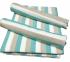 BEDSHEET STRIPE 90X108 2 PILLOW COVER