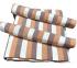 BEDSHEET STRIPE 90X108 2 PILLOW COVER