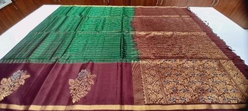 SOFT SILK SAREE WITH BLOUSE