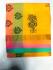 PL Salem Sarees Hand Block Printed Saree