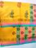PL Salem Sarees Hand Block Printed Saree