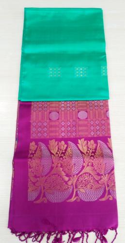 SOFT SILK SAREE WITH BLOUSE