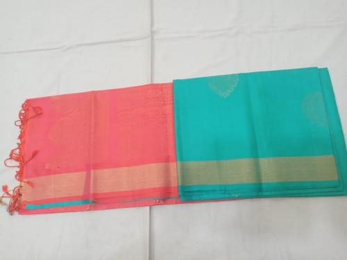 SOFT SILK SAREE WITH BLOUSE