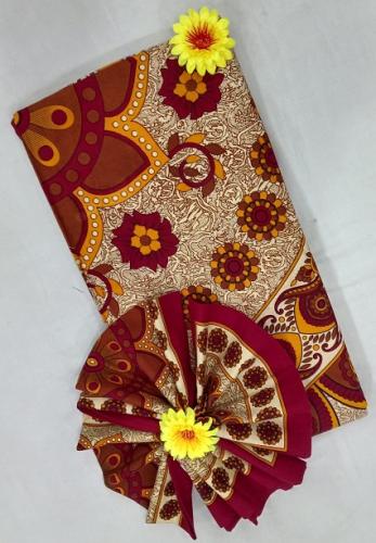BEDSHEET JAIPUR PRINTED 90X108 2 PILLOW COVER