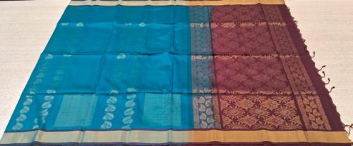 SOFT SILK SAREE WITH BLOUSE