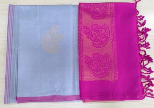 SOFT SILK SAREE WITH BLOUSE