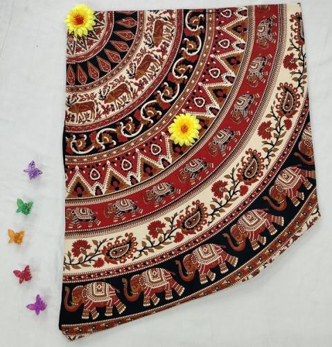 BEDSHEET JAIPUR PRINTED 90X108