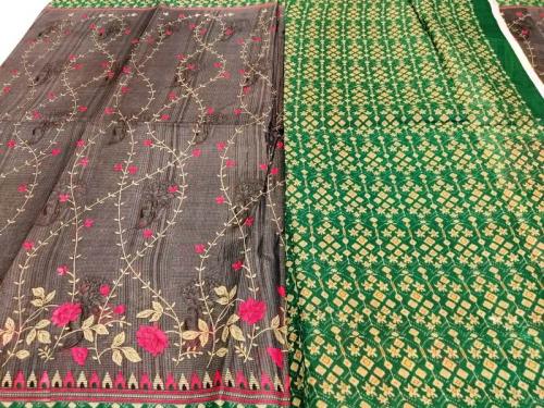 PL PRINTED SAREES WITH BLOUSE