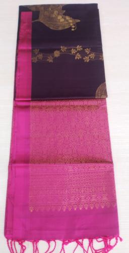 SOFT SILK SAREE WITH BLOUSE