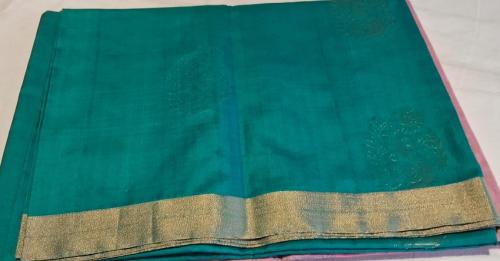 SOFT SILK SAREE WITH BLOUSE