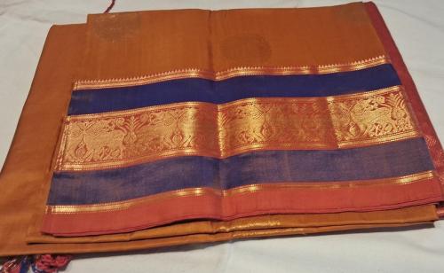 SOFT SILK SAREE WITH BLOUSE