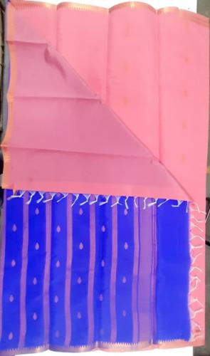PL Salem Silk Finish Border Saree