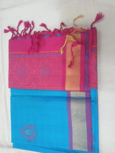 SOFT SILK SAREE WITH BLOUSE