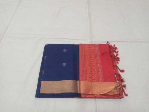 SOFT SILK SAREE WITH BLOUSE