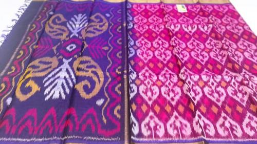 COTTON X KORA SILK TIE DYE SAREES CHINNLAPATTI
