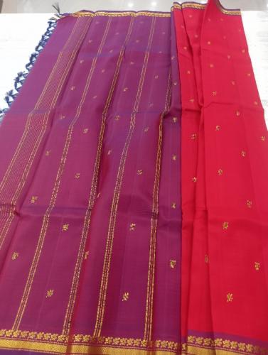 SALEM SILK SAREE WITH BLOUSE