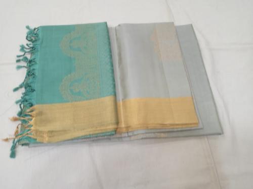 SOFT SILK SAREE WITH BLOUSE