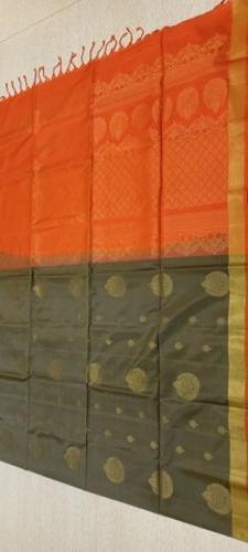 SOFT SILK SAREE WITH BLOUSE