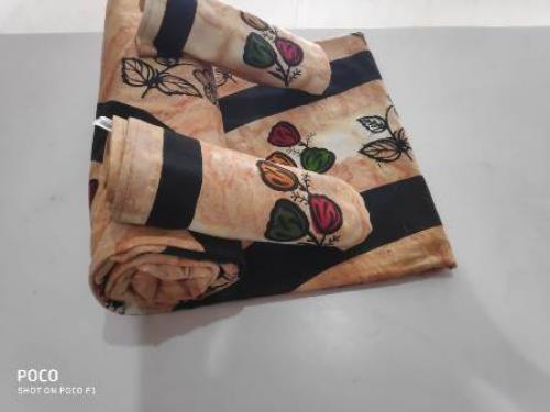 BEDSHEET MEERUT PRINTED 90X108 2 PILLOW COVER