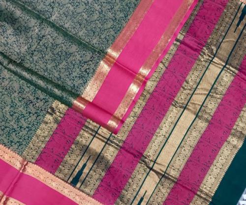 PMK 1000 BUTTA SILK COT SAREES