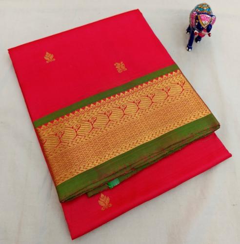 Pure Zari Silk Pavadai 103Cms x 270 Cms