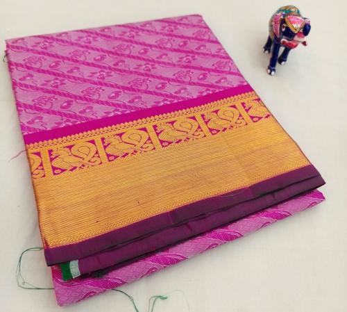 HF Zari Silk Pavadai 103 Cms x 270 Cms