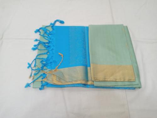 SOFT SILK SAREE WITH BLOUSE