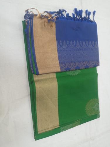 SOFT SILK SAREE WITH BLOUSE