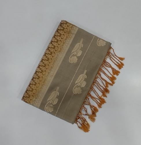 SOFT SILK SAREE WITH BLOUSE