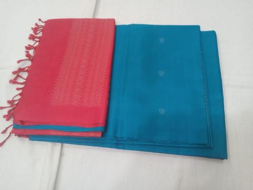 SOFT SILK SAREE WITH BLOUSE
