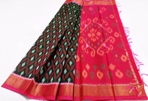 COTTON X KORA SILK TIE DYE SAREES CHINNLAPATTI