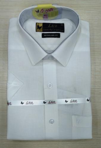 PL COTTON x LINEN READYMADE WHITE SHIRTS 40 HS