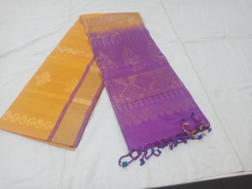 SOFT SILK SAREE WITH BLOUSE