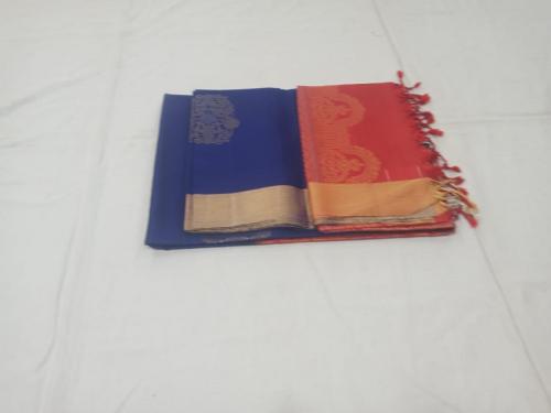SOFT SILK SAREE WITH BLOUSE