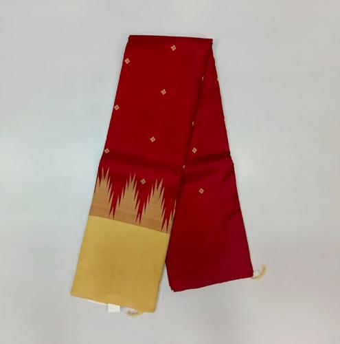 RASIPURAM TEMPLE BORDER SILK SAREE