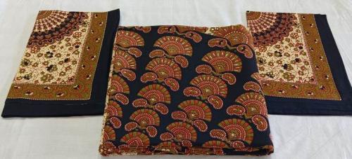 BEDSHEET JAIPUR PRINTED 90X108 2 PILLOW COVER