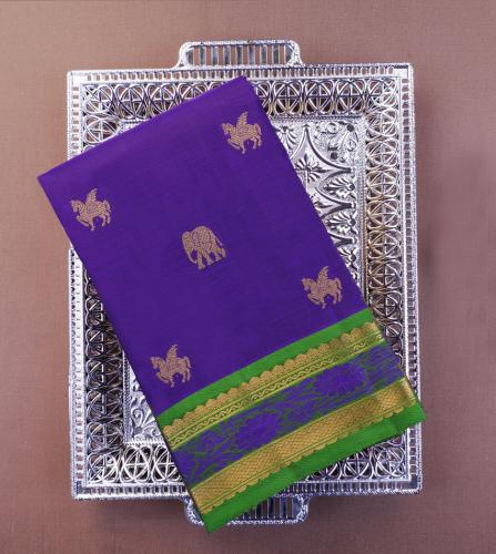 SAREES KPM SILK WITH BLOUSE